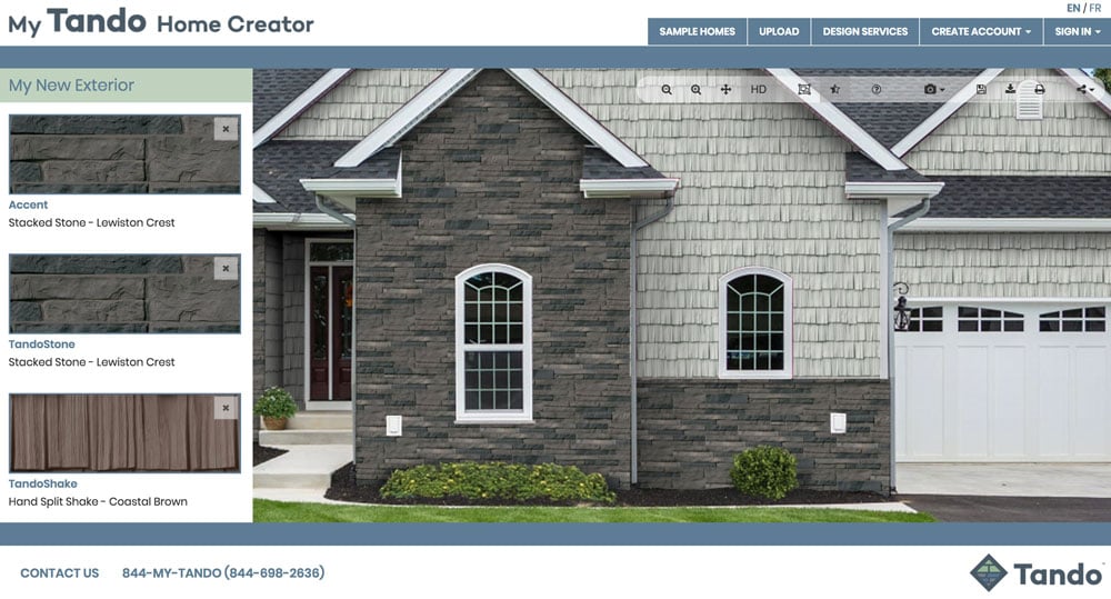 Tando home creator screenshot